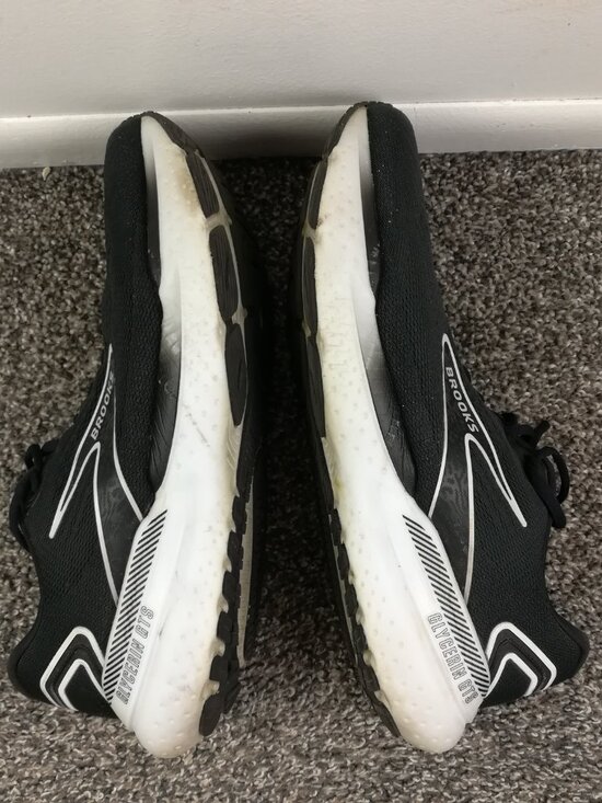 Brooks Glycerin GTS 21 Black Running Athletic Sneakers Shoes Mens Size 13 2E main image 8